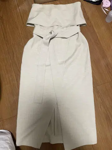 드레스 원피스 로얄 파티 타이트 스커트 베어 탑
