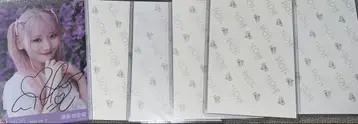 이코러브 사이토 키아라의 자필 사인
