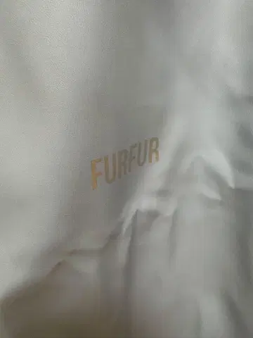 FURFUR 라이트 블루 토트백