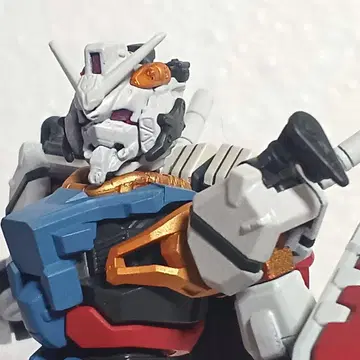 HG1/144 빨간색 건담 화이트 건담풍 페인팅 완성품