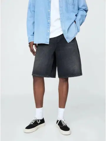 배기 숏 팬츠 GAP
