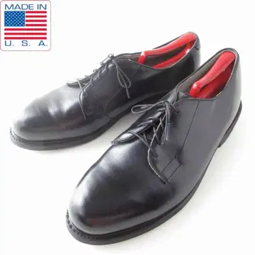새상품 USA제 미군 ADDISON 플레인토 신발 블랙 29.5cm