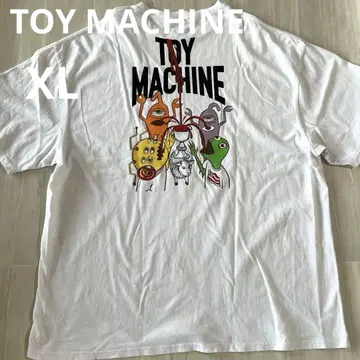 TOY MACHINE 티셔츠 XL 화이트