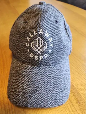 CALLAWAY 헤링본 캡 그레이 프리 사이즈