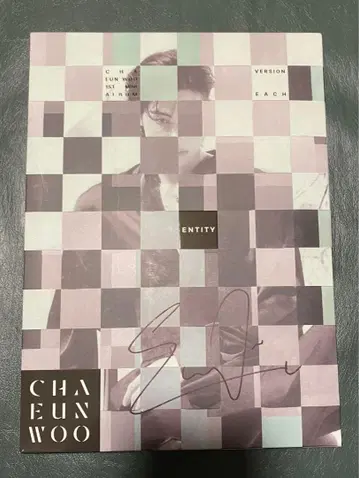 차우누 ENTITY 친필 사인 포함 ASTRO
