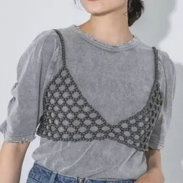 비즈 뷔스티에 / 블랙 브라 타입