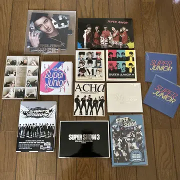 SUPER JUNIOR CD DVD 묶음 판매