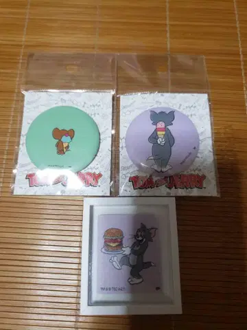톰과 제리 캔뱃지 마그넷
