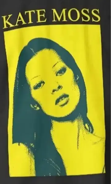 케이트 모스 KATE MOSS 티셔츠 슈퍼 모델 나오미 캠벨 레어