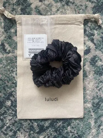 luludi 실크 스크런치