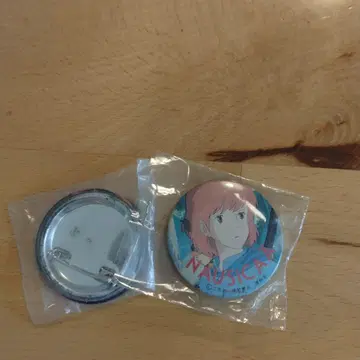바람의 계곡의 나우시카 캔뱃지 2개 세트