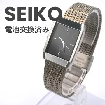 세이코 SEIKO 손목시계 7431-5360 쿼츠 빈티지 스퀘어