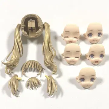 류넨류넨테이 BikiniStyle CARA 인형 헤드 + 표정 세트
