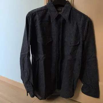 PENDLETON 울 셔츠 38 사이즈 다크 그레이