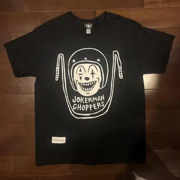 JOKERMAN CHOPPERS 조커맨 초퍼스 티셔츠 L 블랙