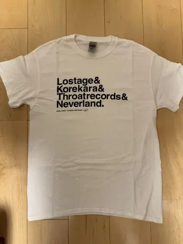 Lostage 티셔츠 L 사이즈