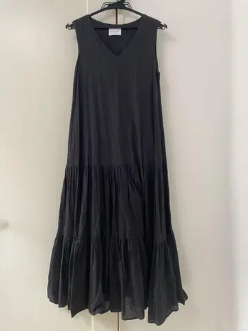 UNITED ARROWS 슬리브리스 원피스 36 블랙