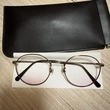 JINS Modern Rim Metal 티크 컬러 렌즈 패션 안경