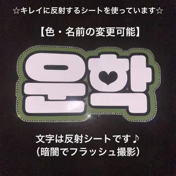 네임 보드 BOYNEXTDOOR 보이넥 보넥도 운학 네무보 반사 시트