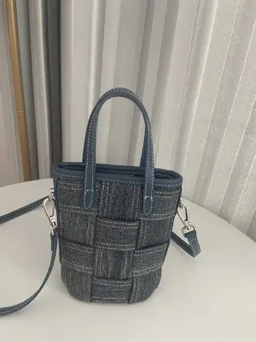 데님 패치워크 핸드백