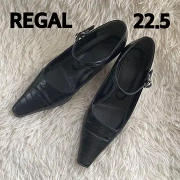 REGAL 악어 엠보싱 펌프스 22.5cm
