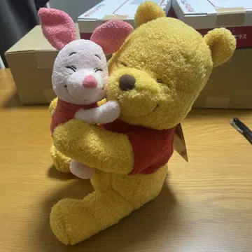 푸우와 피글렛 봉제 인형 약 30cm