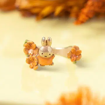 Flower Miffy 파르나토팍 플라워 반지 알스트로메리아