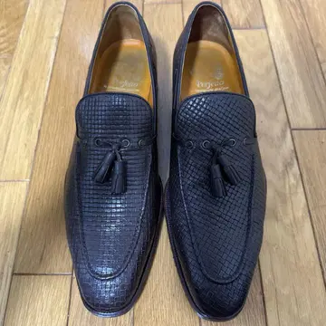 Perfetto 다크 브라운 태슬 로퍼 UK7