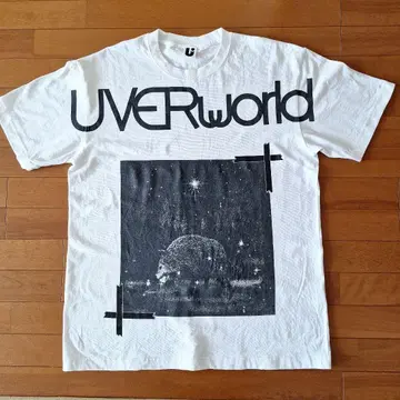 UVERworld 페스티벌 한정판 티셔츠 프리 사이즈