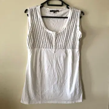 Max Mara 슬리브리스 티셔츠