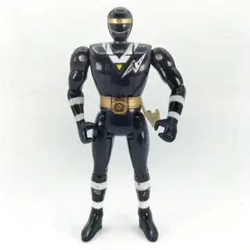 당시의 물건 닌자 전대 카쿠렌저 드론 히어로 닌자 블랙 피규어