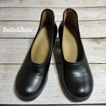 컨디션 최상] 부드러운 신발 공방 Belle&Sofa 컴포트 펌프스 가죽