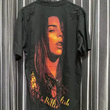 BILLIE EILISH 티셔츠 블랙 L 사이즈