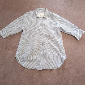 LIBECO 린넨 스트라이프 튜닉 40