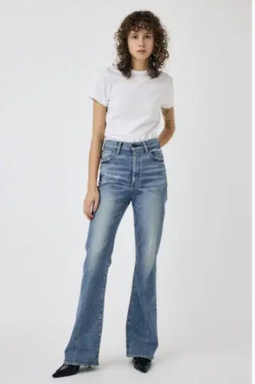 MOUSSY MVS flare blue 27인치 일반 길이