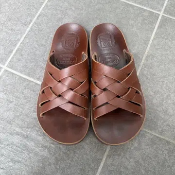 THE SANDALMAN 샌들맨 가죽 샌들 미국제