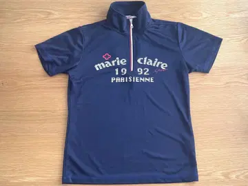 골프웨어 M 사이즈 네이비 marie claire 상의