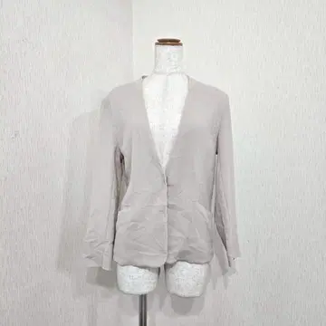 COMME CA 면 100% V넥 코튼 자켓 일본제 (9)