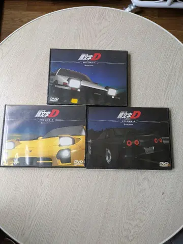 머리글자 D DVD 세트 VOL.1, VOL.2, VOL.3