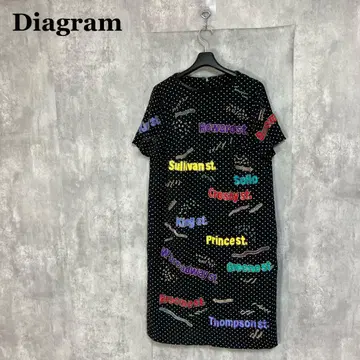 Diagram 비즈 자수 원피스 38