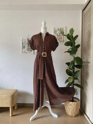 Zara 롱 린넨 원피스