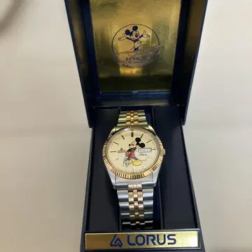 Lorus 미키 마우스 손목 시계 쿼츠