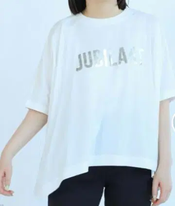 러쉬 야마다야 돌먼 티셔츠 호일 실버 LASUD