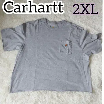 칼하트 리메이크 티셔츠 그레이 티셔츠 2XL