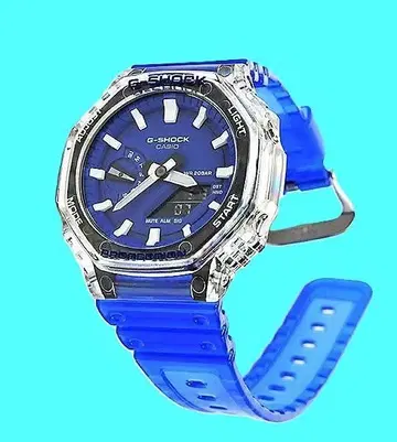 G-SHOCK 블루 시계 WR 20BAR