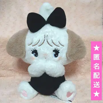 mikko BLACK RIBBON BIG 봉제 인형 [수플레]