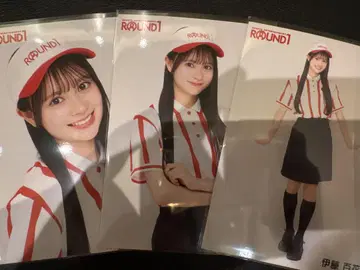 이토 모모카 AKB48 다이마루 라운드 원 콜라보 한정판 브로마이드 3종