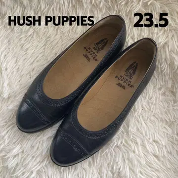 새상품급 HUSH PUPPIES 블랙 로퍼 23.5