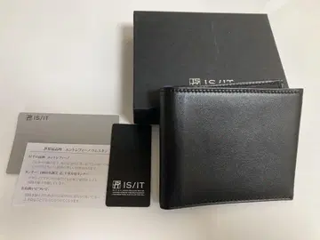 IS/IT 이즈잇 라무 레자 두겹 지갑 934602 정가 25300엔