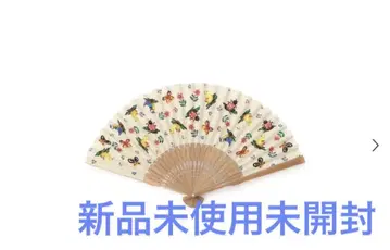 페이러 하이디 매장 한정 부채 베이지 미사용 미개봉 새상품 완판템